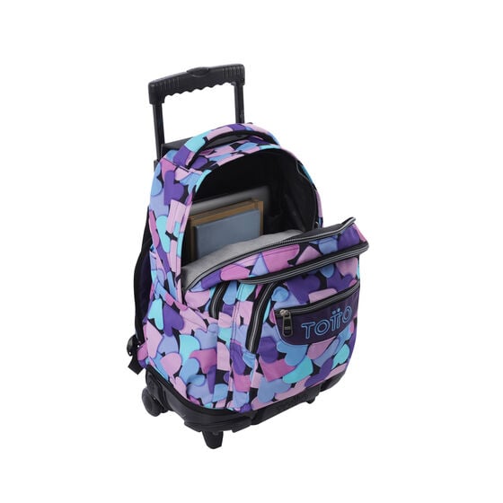 Kit escolar mochila de ruedas + estuche + complemento de maleta  Dear Blue image number 3